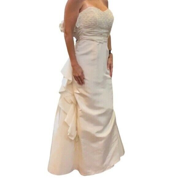 Gunne Sax by Jessica McClintock Wedding Dress Vintage 5/6 fits 0 or 2 Ivory